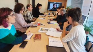 Primeras reuniones de trabajo del equipo de Creatividad de Huesca más inclusiva